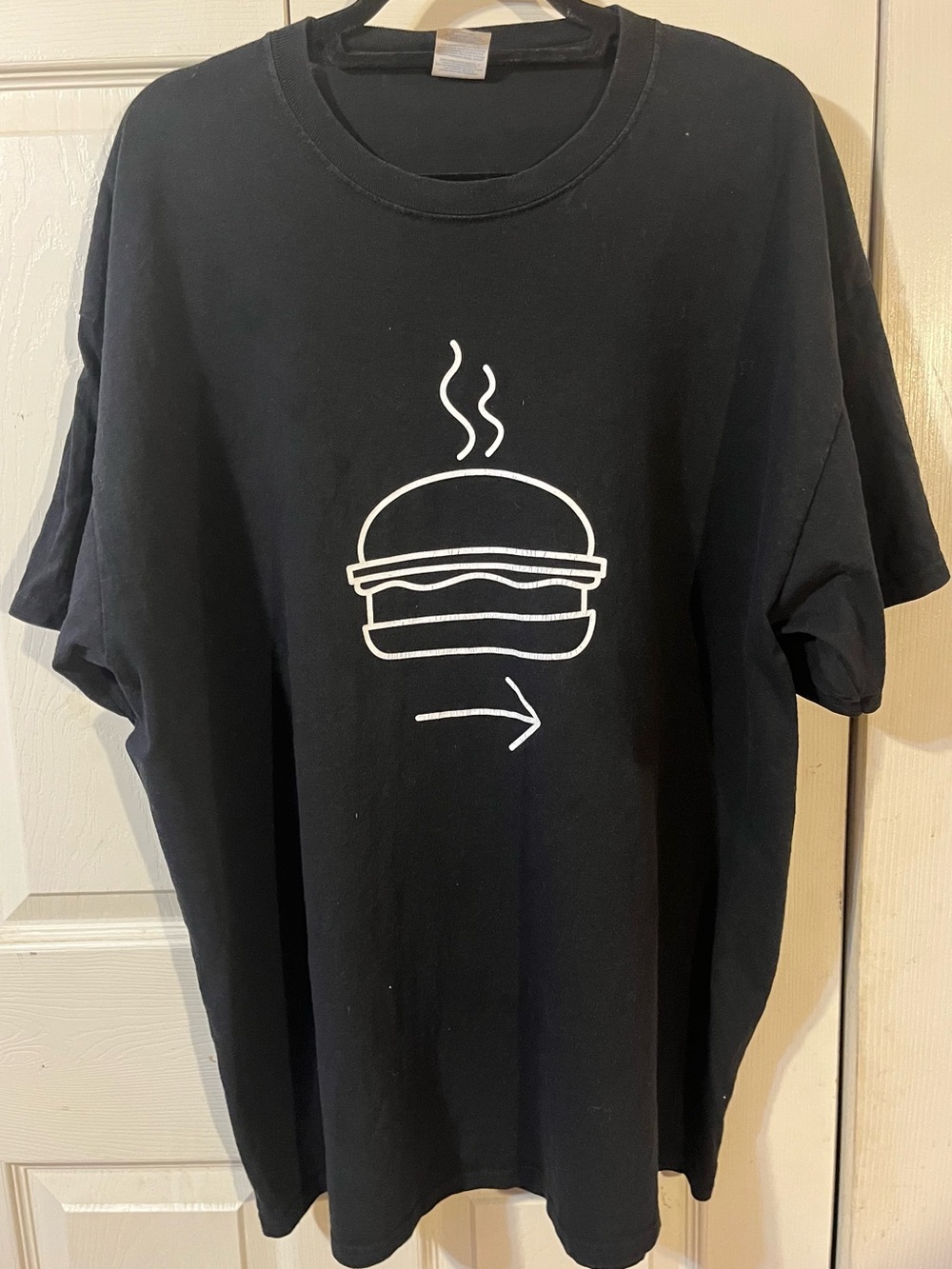 Burger Joint New York Graphic Short Sleeve T Shirt Black Size 2XL